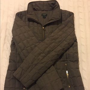 J. Crew down-feather fall coat